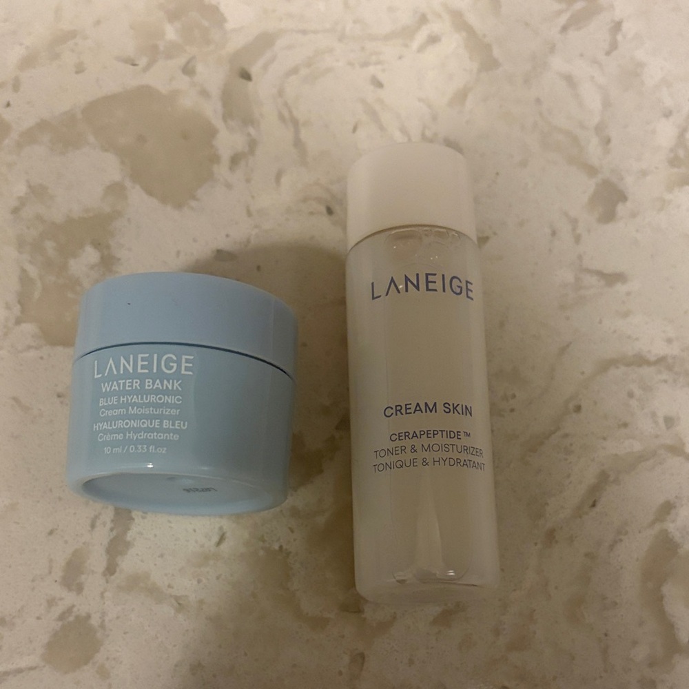 LANEIGE Blue Water Bank and Cream Skin Duo